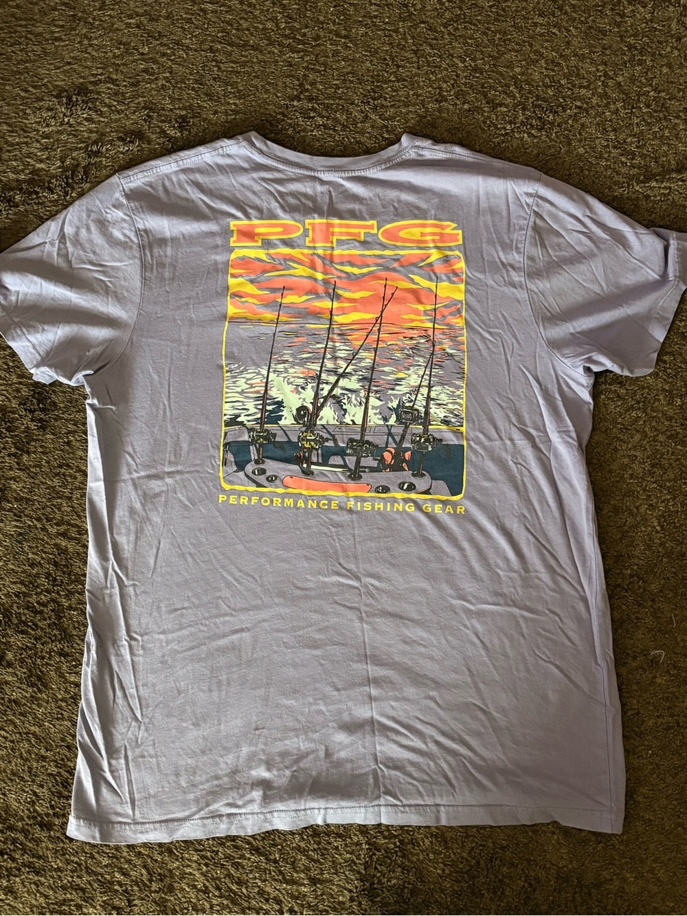 Performance Fishing Gear Graphic Tee - White